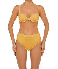 BSWS-B88 High Waisted Thin Band Bikini Bottom