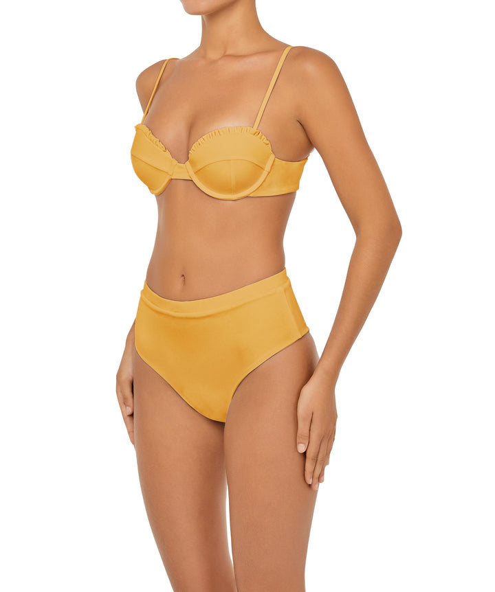 BSWS-B88 High Waisted Thin Band Bikini Bottom