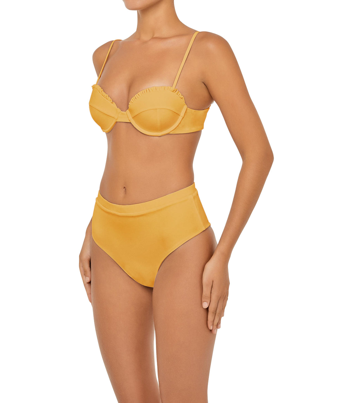 BSWS-T88 Ruffles Underwire Bikini Top