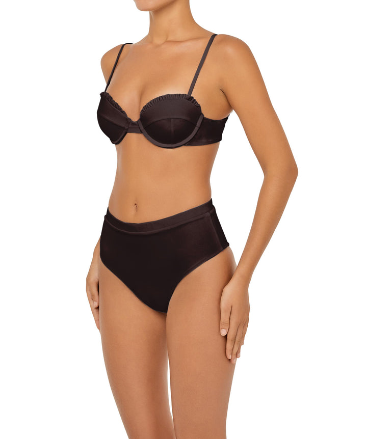 BSWS-T88 Ruffles Underwire Bikini Top