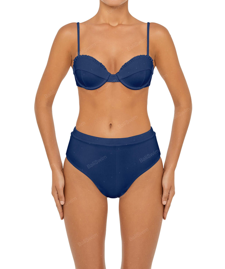 BSWS-B88 High Rise Bikini Bottom