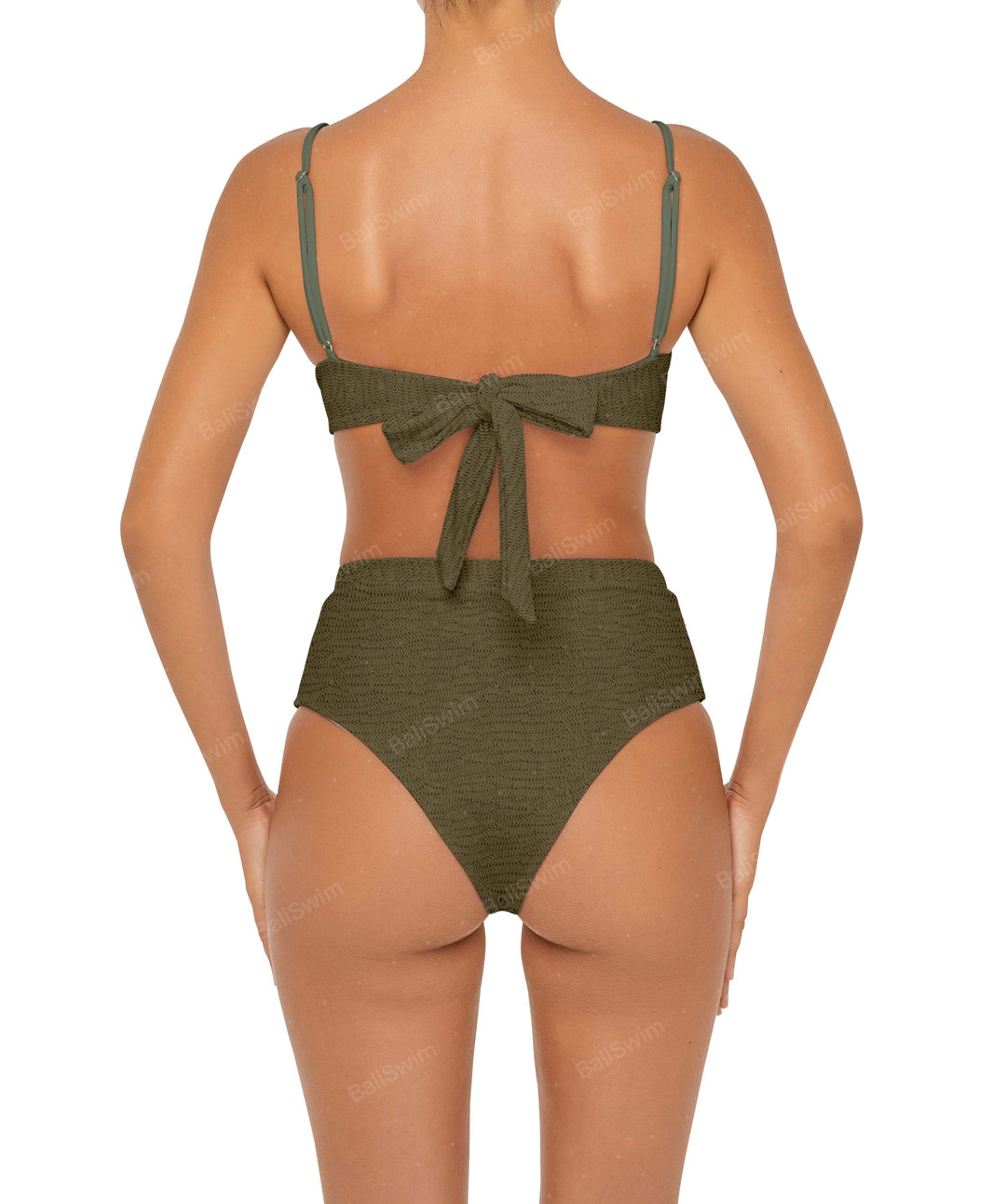 BSWS-T88 Ruffles Underwire Bikini Top