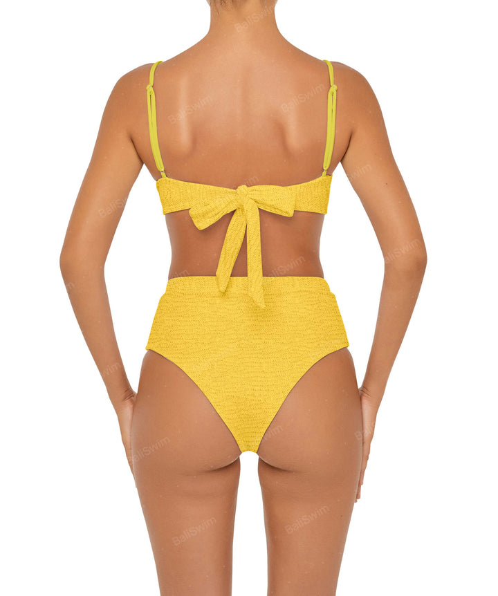 BSWS-T88 Ruffles Underwire Bikini Top