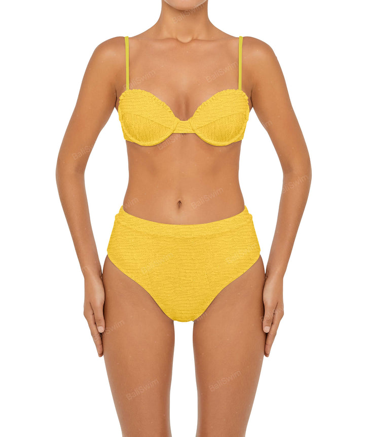 BSWS-T88 Ruffles Underwire Bikini Top