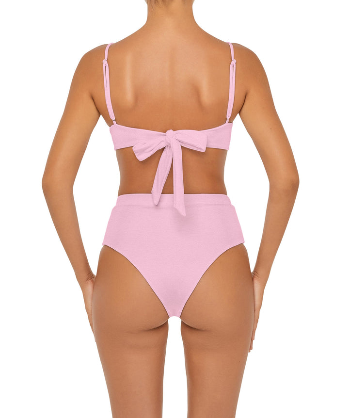 BSWS-B88 High Waisted Thin Band Bikini Bottom