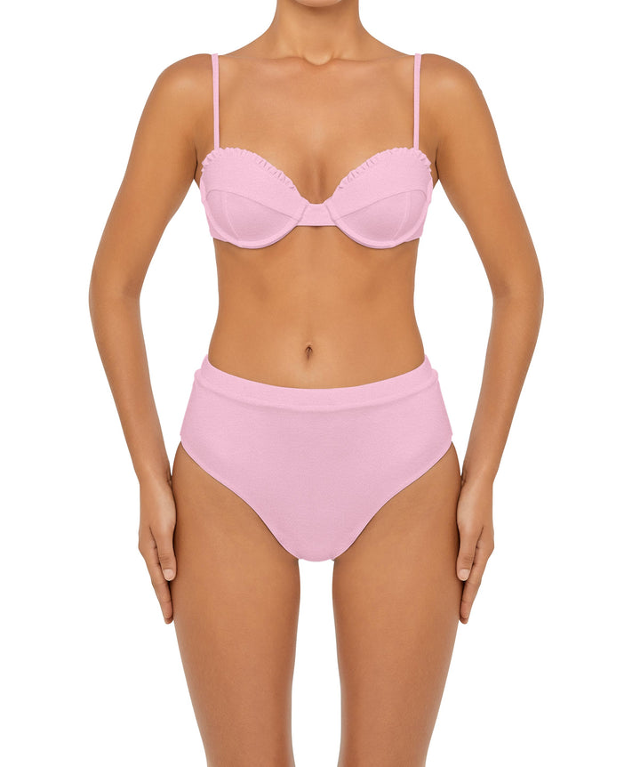 BSWS-B88 High Waisted Thin Band Bikini Bottom