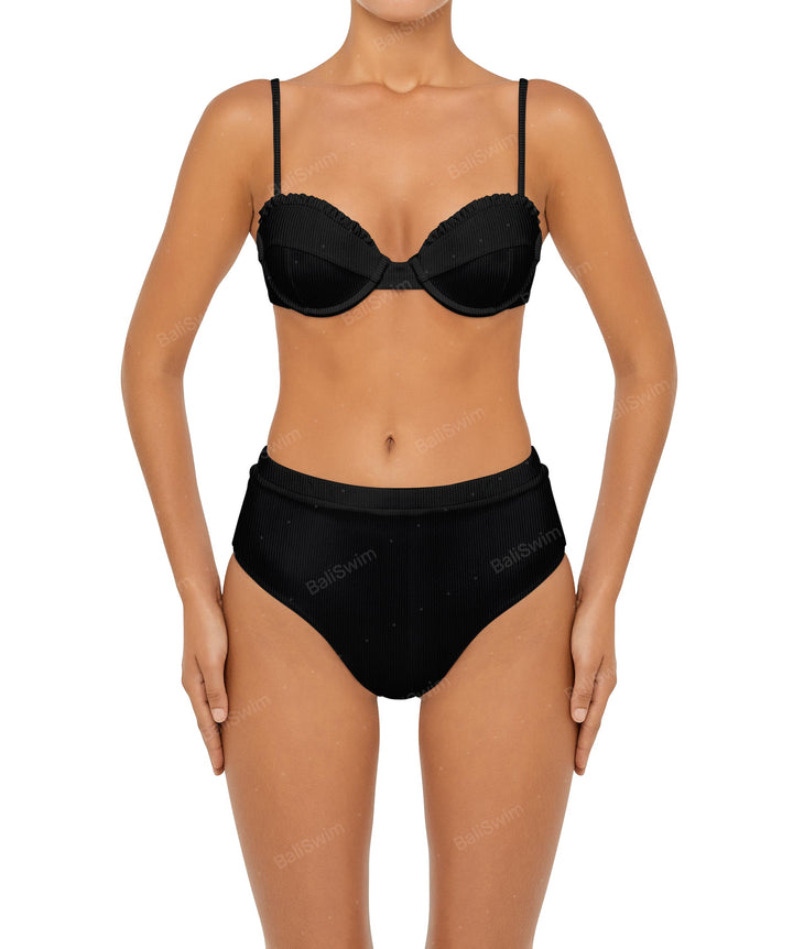 BSWS-B88 High Rise Bikini Bottom