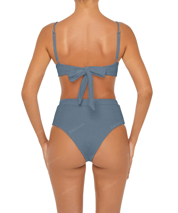 BSWS-T88 Ruffles Underwire Bikini Top