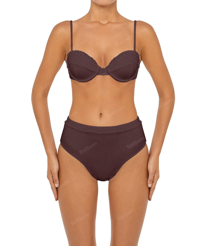 BSWS-B88 High Rise Bikini Bottom