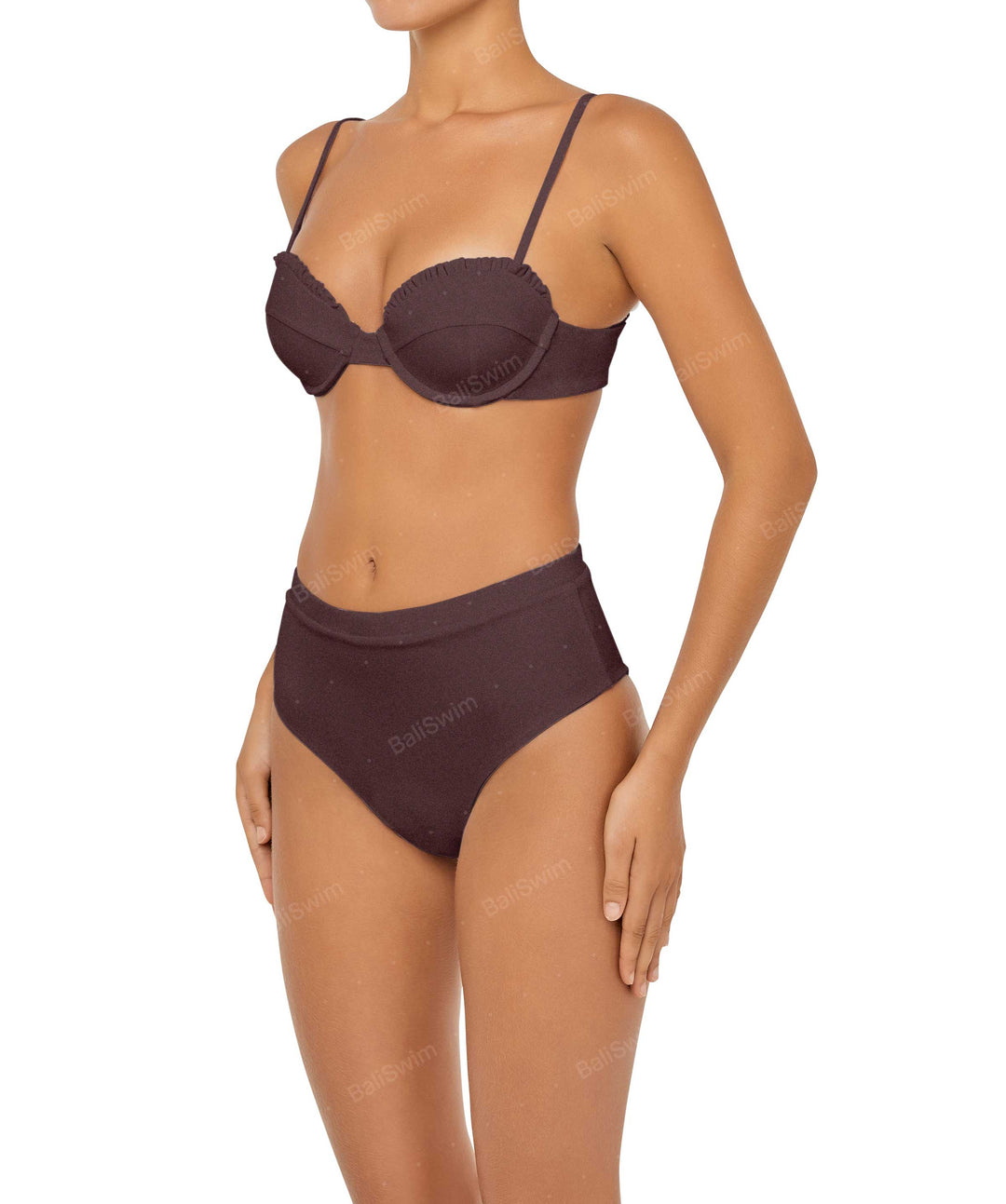 BSWS-B88 High Rise Bikini Bottom