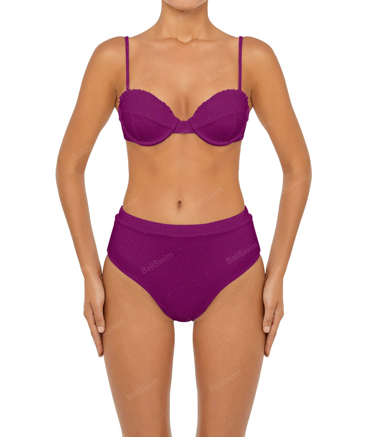 BSWS-B88 High Rise Bikini Bottom