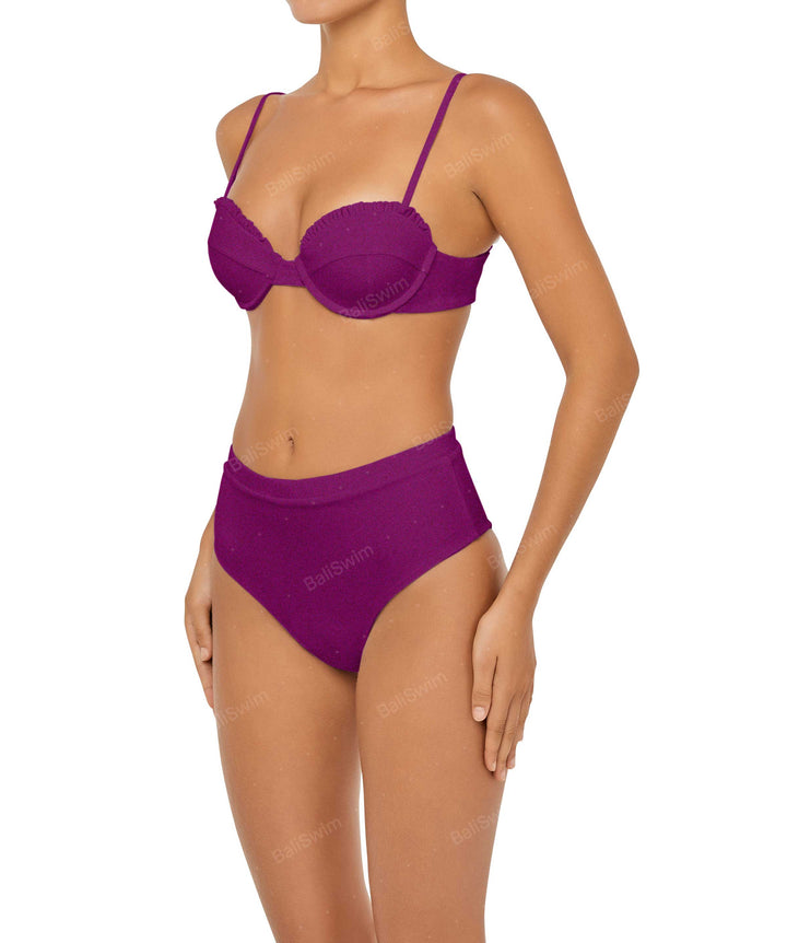 BSWS-B88 High Rise Bikini Bottom