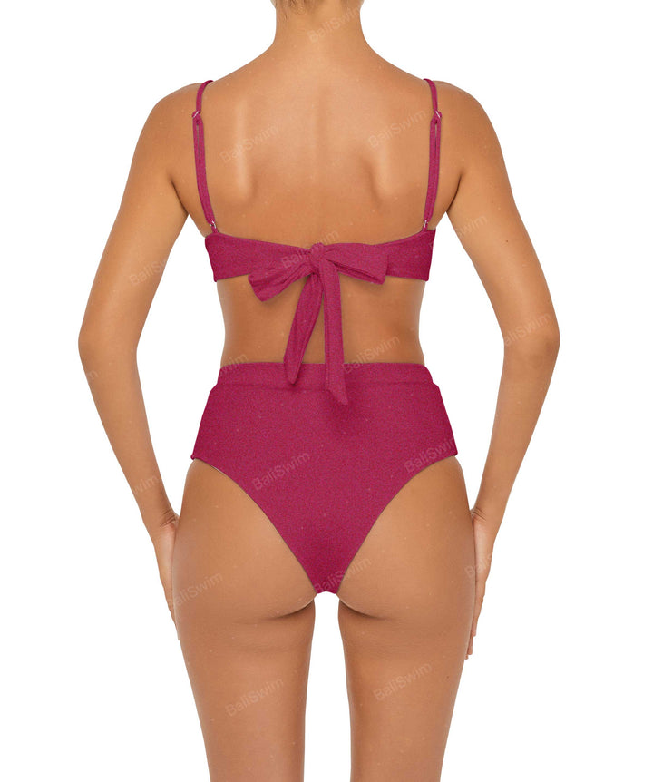 BSWS-B88 High Rise Bikini Bottom