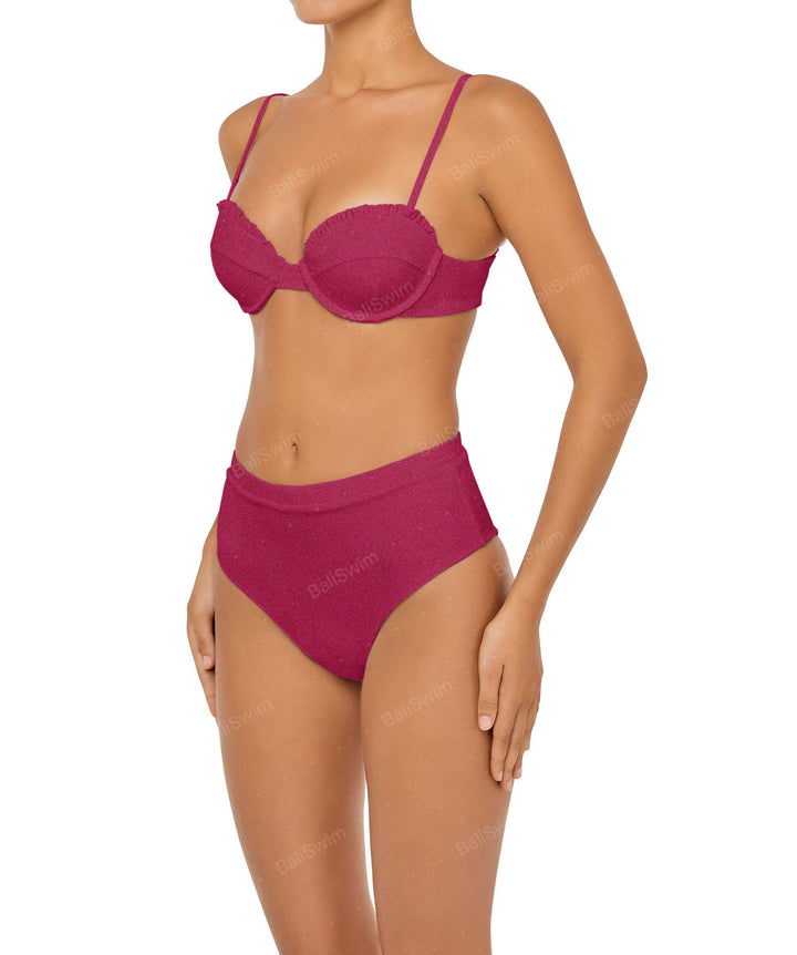 BSWS-B88 High Rise Bikini Bottom
