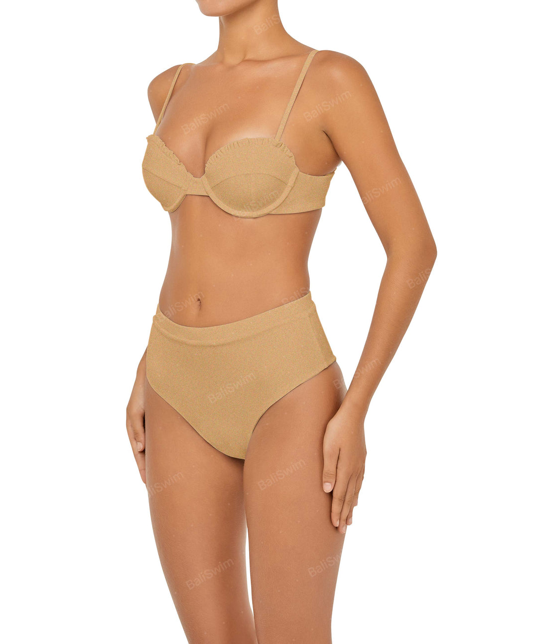 BSWS-B88 High Rise Bikini Bottom