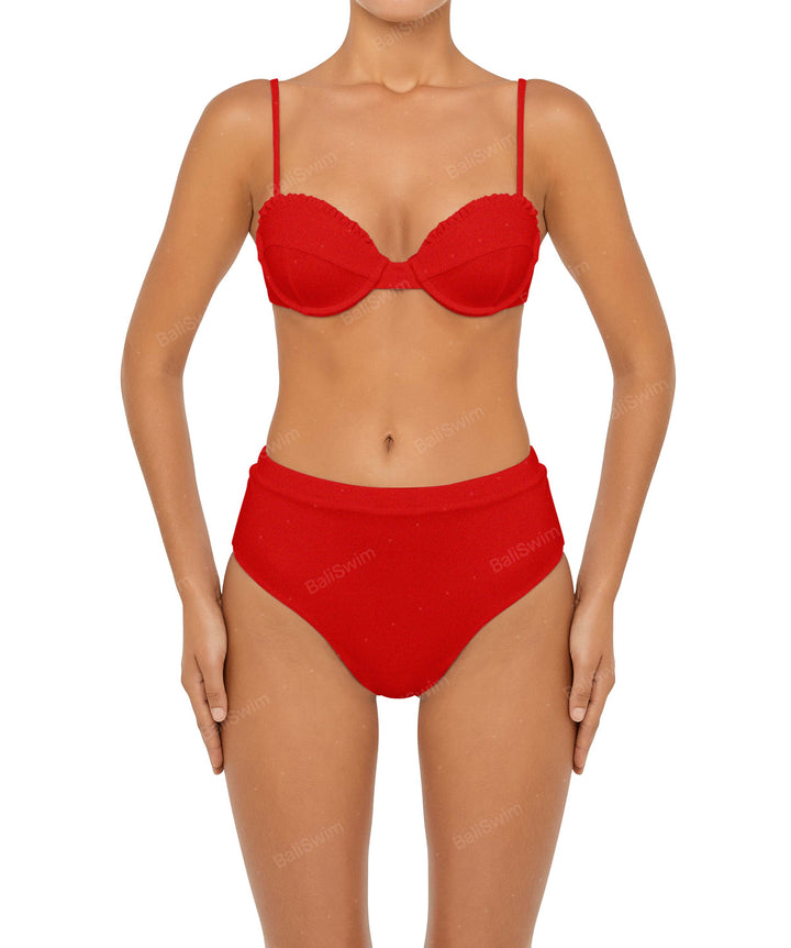 BSWS-B88 High Rise Bikini Bottom