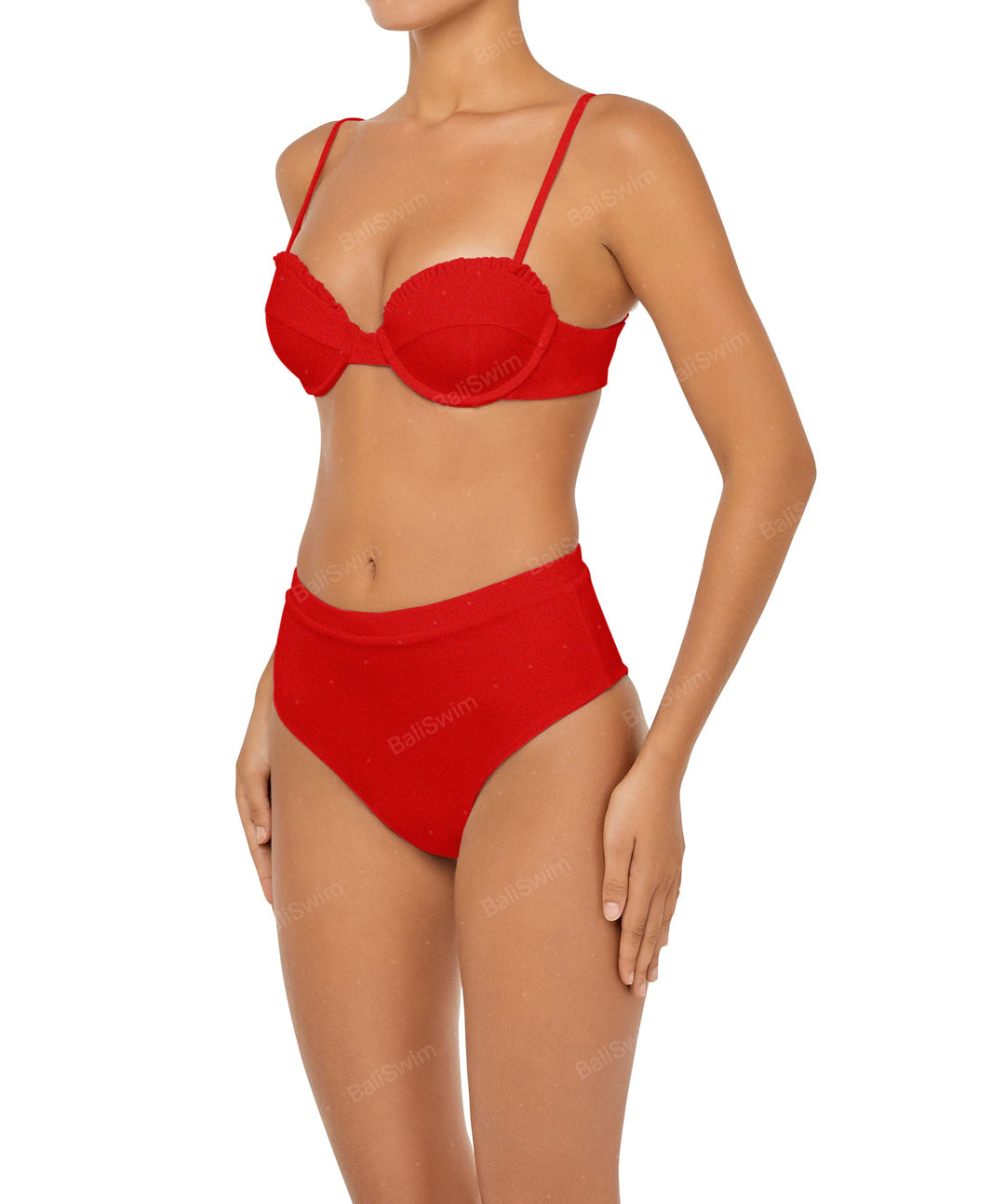 BSWS-B88 High Rise Bikini Bottom