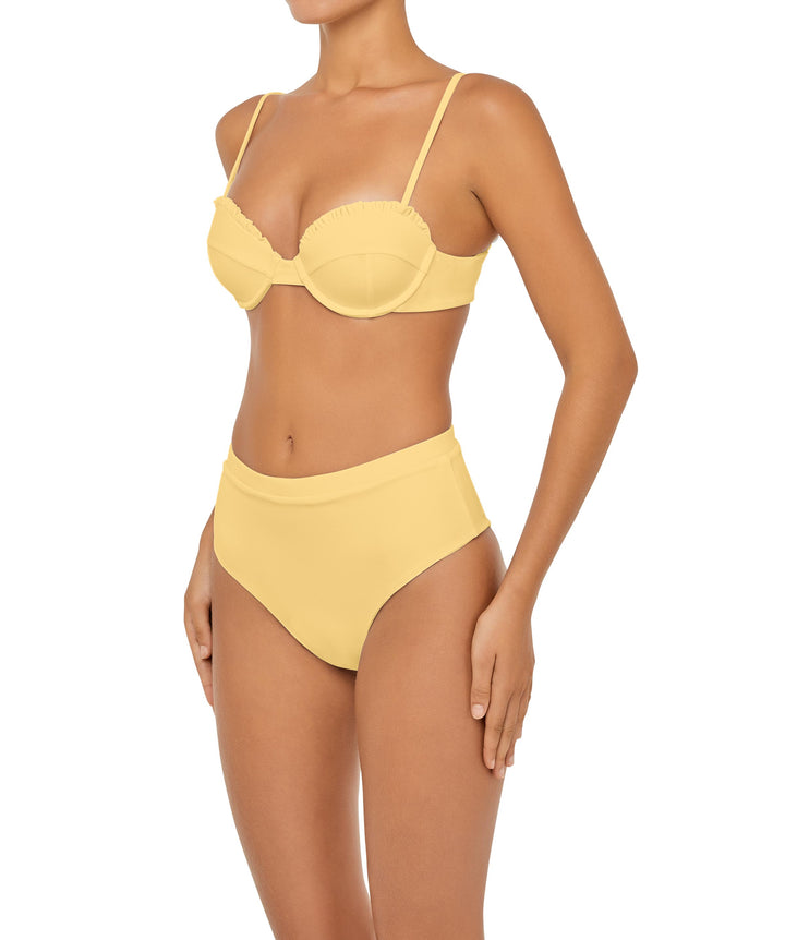 BSWS-B88 High Waisted Thin Band Bikini Bottom