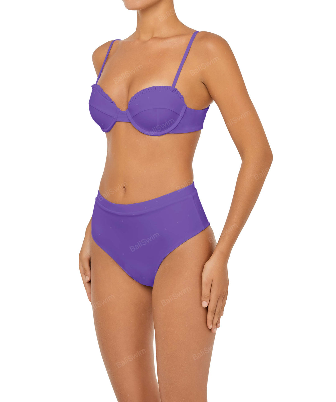 BSWS-B88 High Rise Bikini Bottom