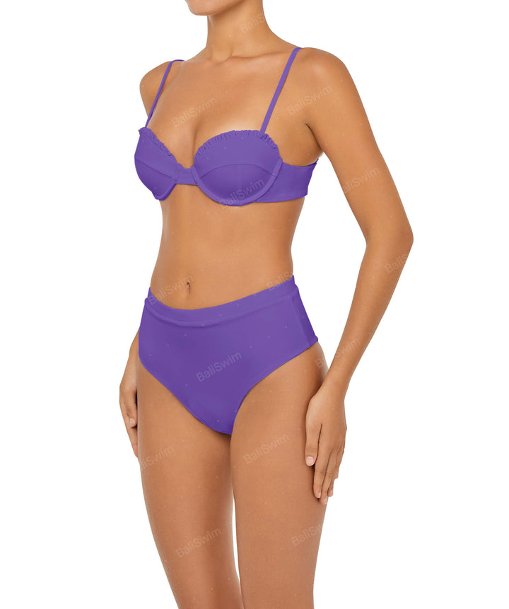 BSWS-B88 High Rise Bikini Bottom