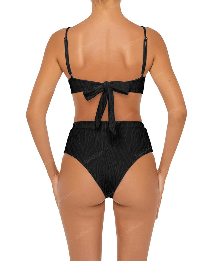 BSWS-T88 Ruffles Underwire Bikini Top