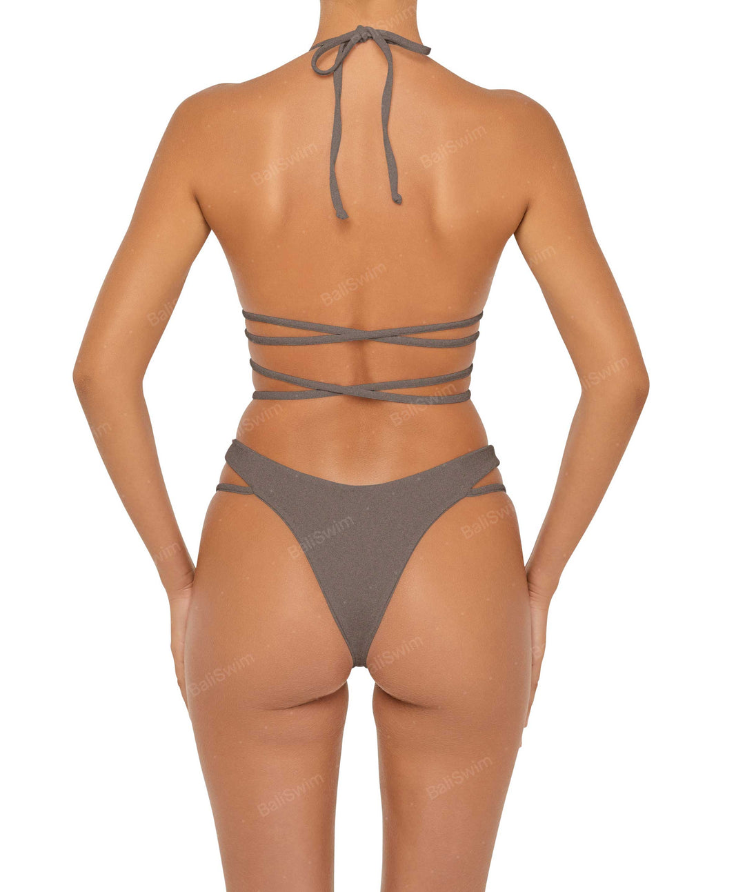 BSWS-B91 V-Waist Straps Bikini Bottom
