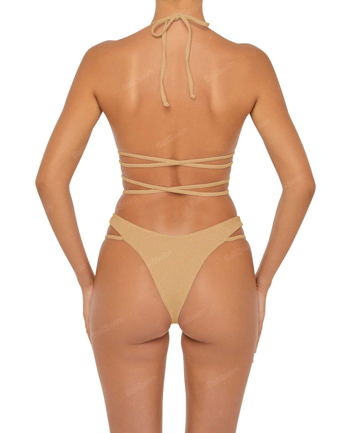 BSWS-B91 V-Waist Straps Bikini Bottom