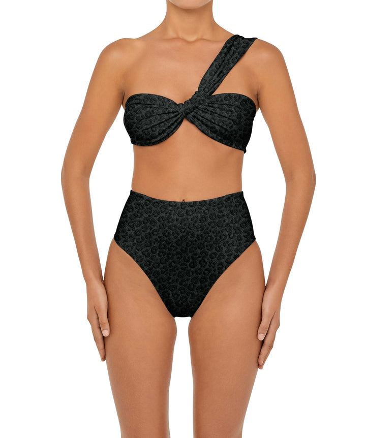 BSWS-T92 One Shoulder Tunnel Bandeau Top