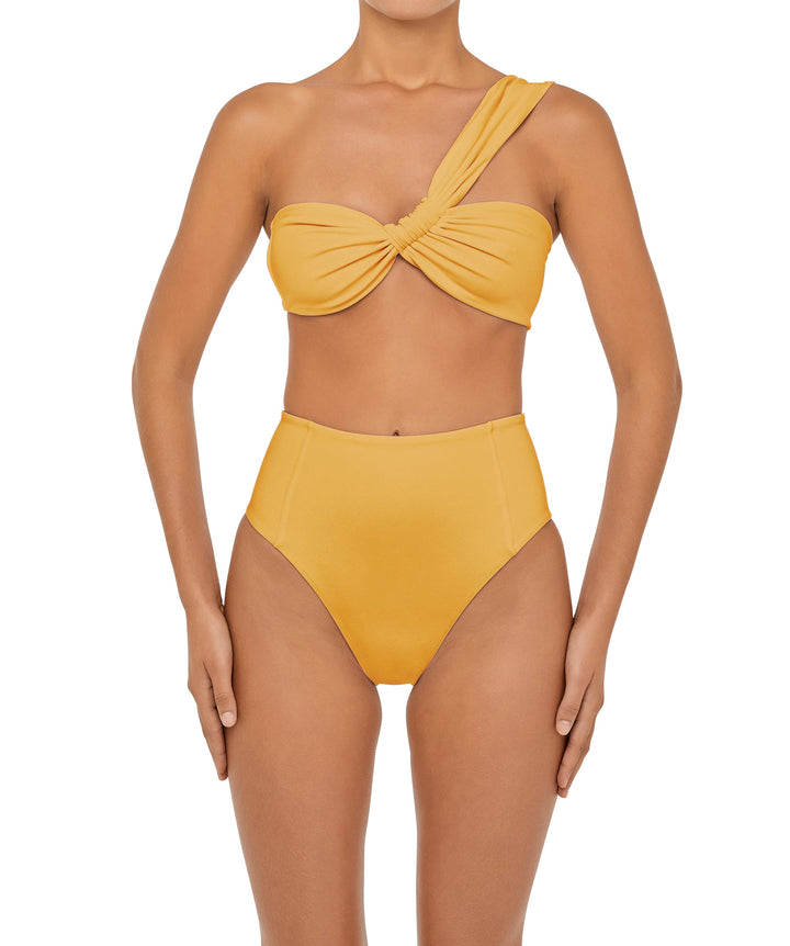 BSWS-T92 One Shoulder Tunnel Bandeau Top