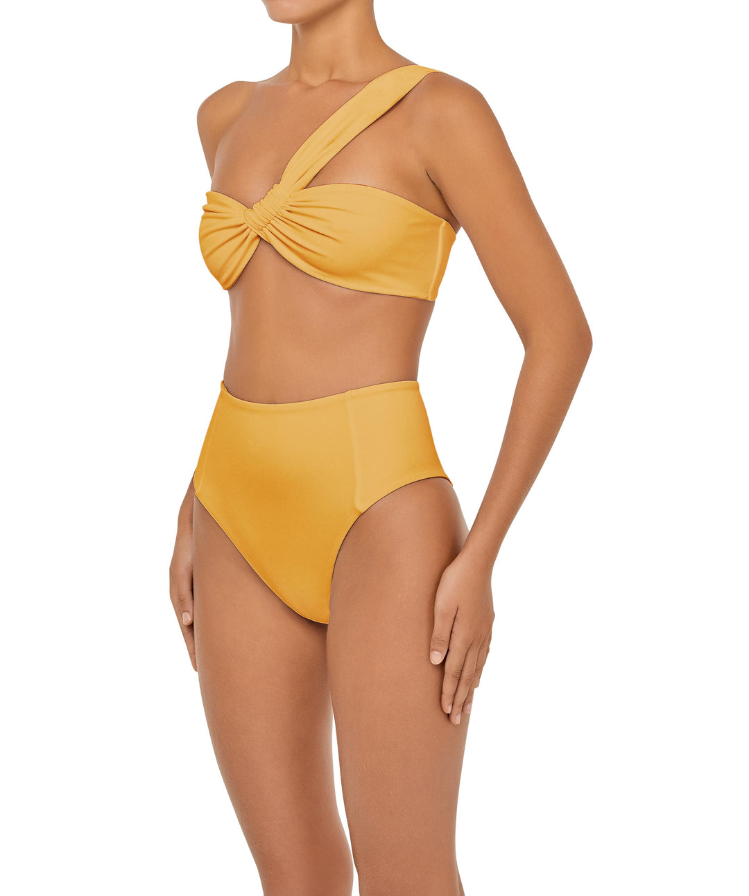 BSWS-B92 High Waisted Princess Seam Bikini Bottom