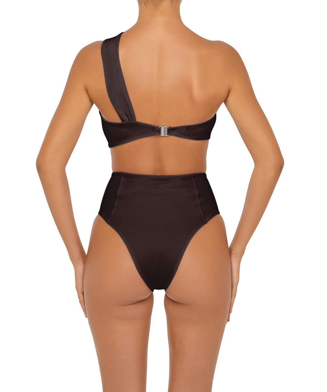 BSWS-B92 High Waisted Princess Seam Bikini Bottom