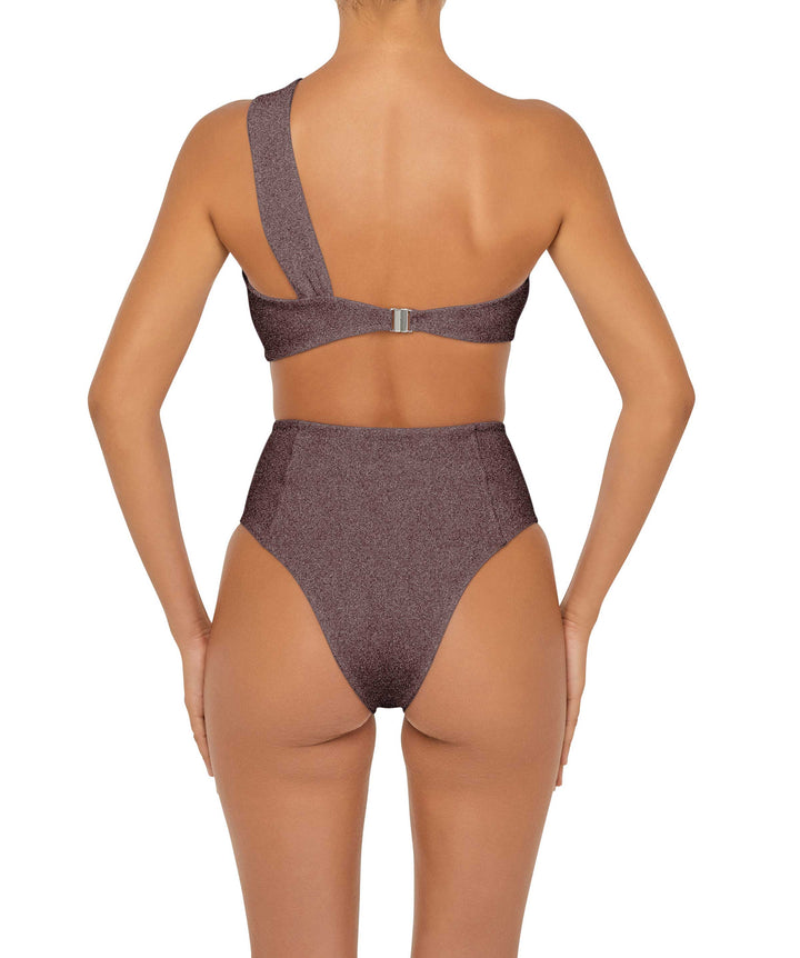 BSWS-T92 One Shoulder Tunnel Bandeau Top