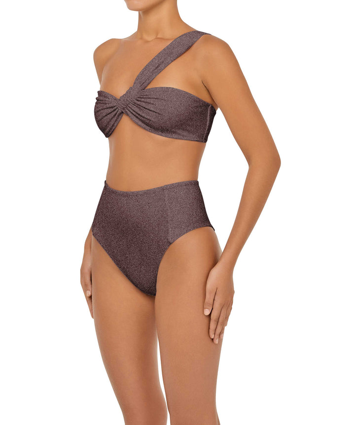 BSWS-T92 One Shoulder Tunnel Bandeau Top