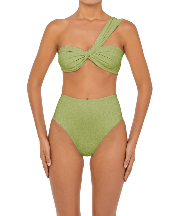 BSWS-T92 One Shoulder Tunnel Bandeau Top
