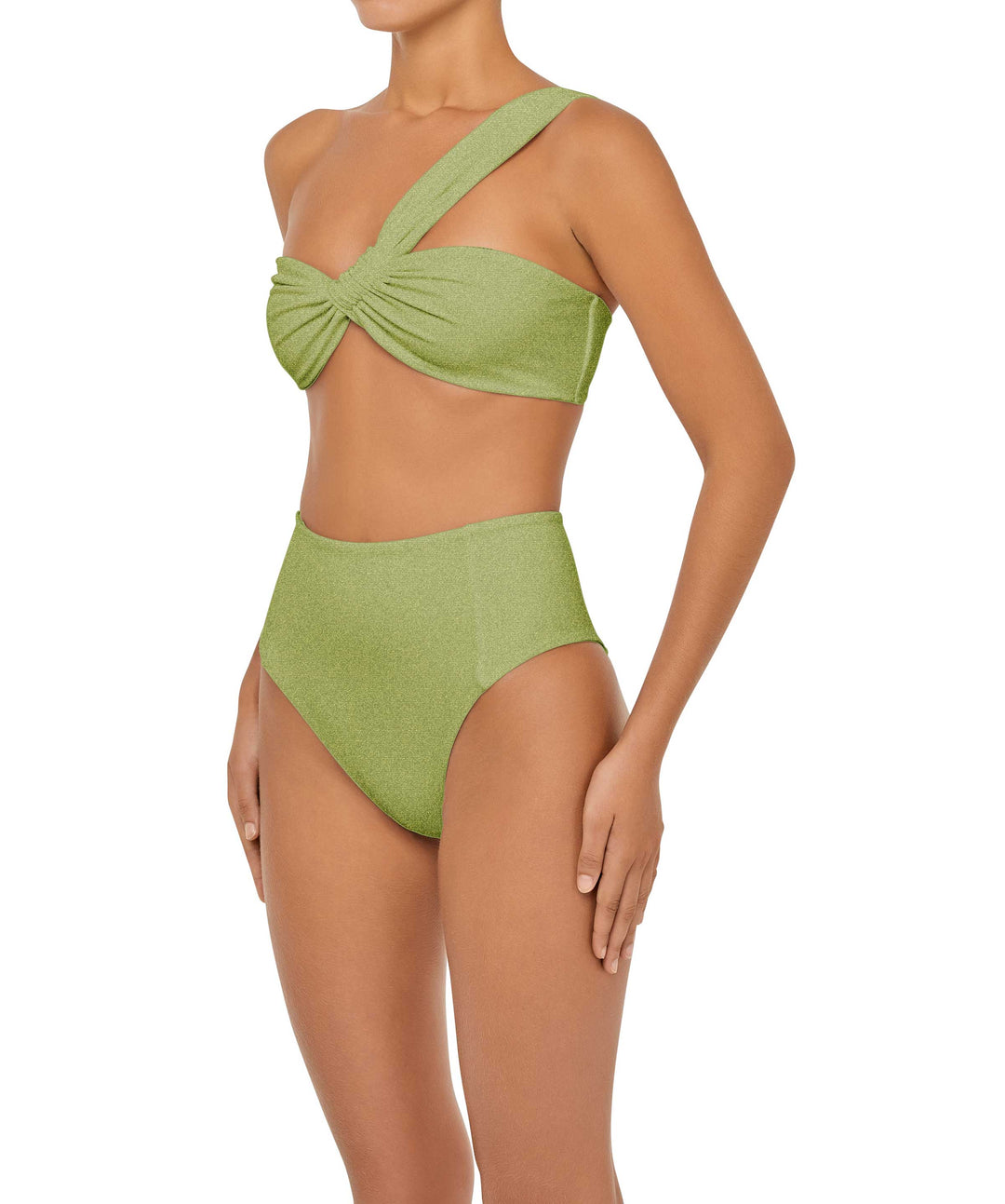 BSWS-T92 One Shoulder Tunnel Bandeau Top