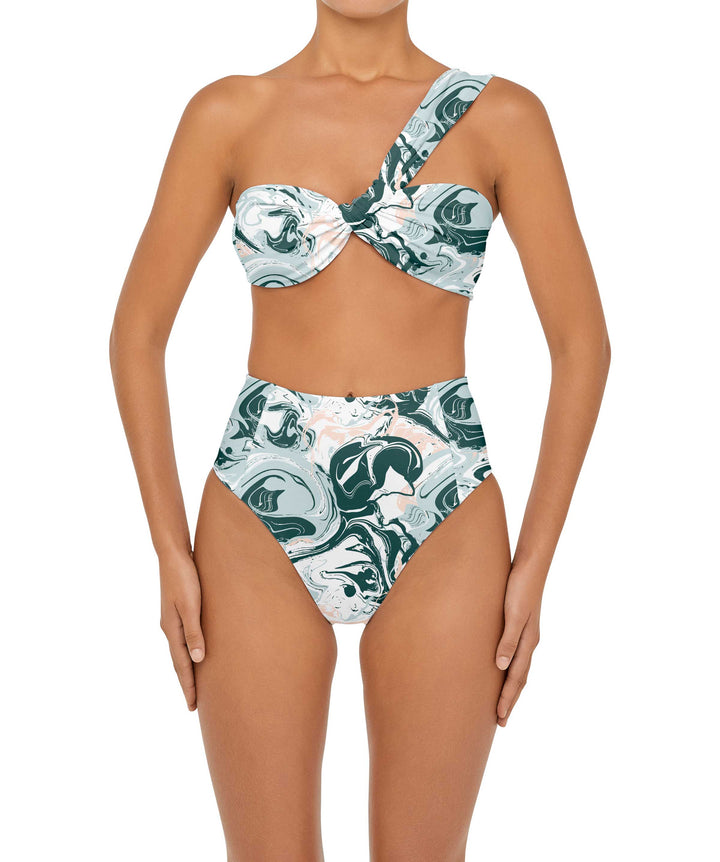BSWS-B92s High Waisted Princess Seam Bikini Bottom