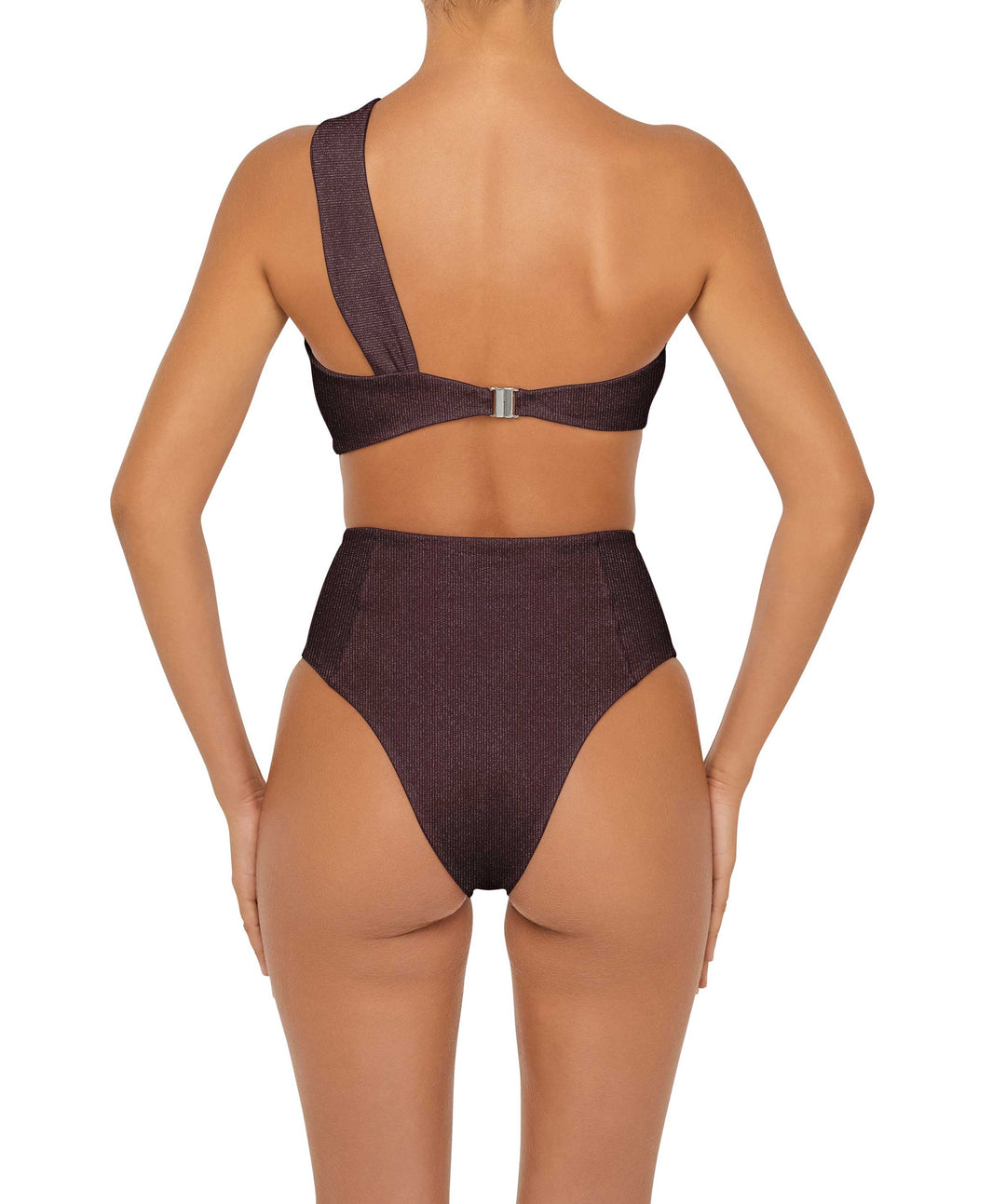 BSWS-B92 High Waisted Princess Seam Bikini Bottom