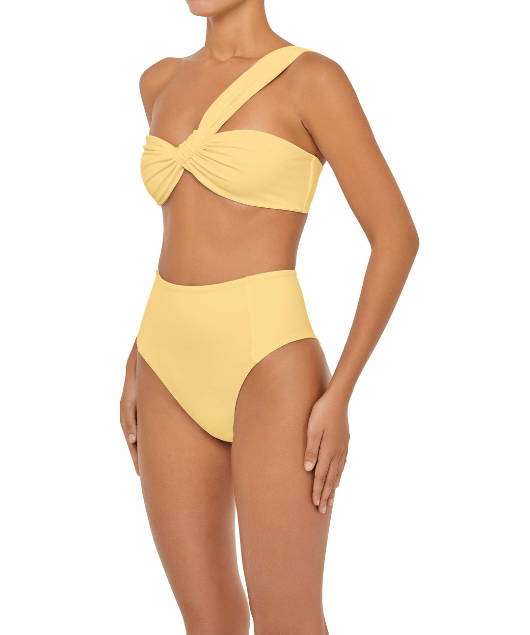 BSWS-B92 High Waisted Princess Seam Bikini Bottom
