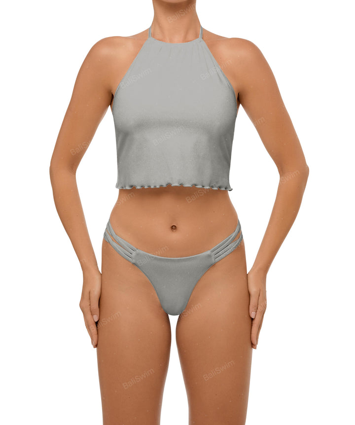 BSWS-B96 Criss cross Strappy Bikini Bottom