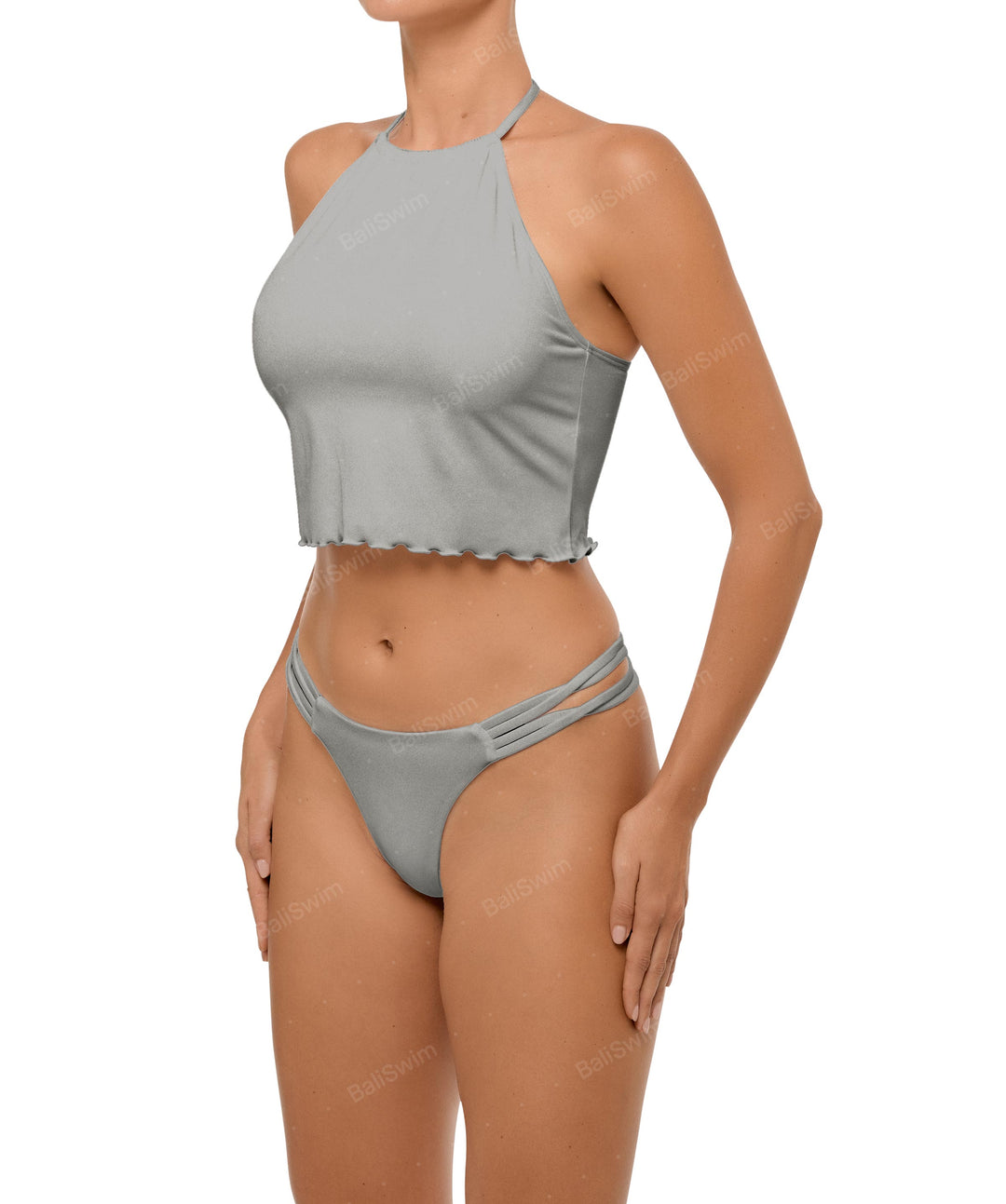 BSWS-B96 Criss cross Strappy Bikini Bottom
