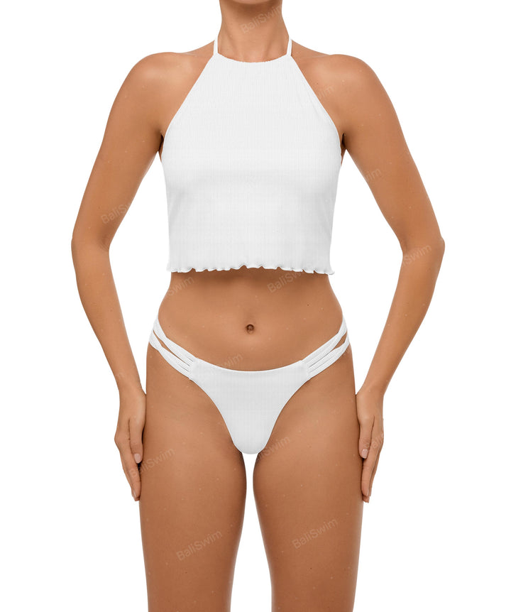 BSWS-B96 Criss cross Strappy Bikini Bottom