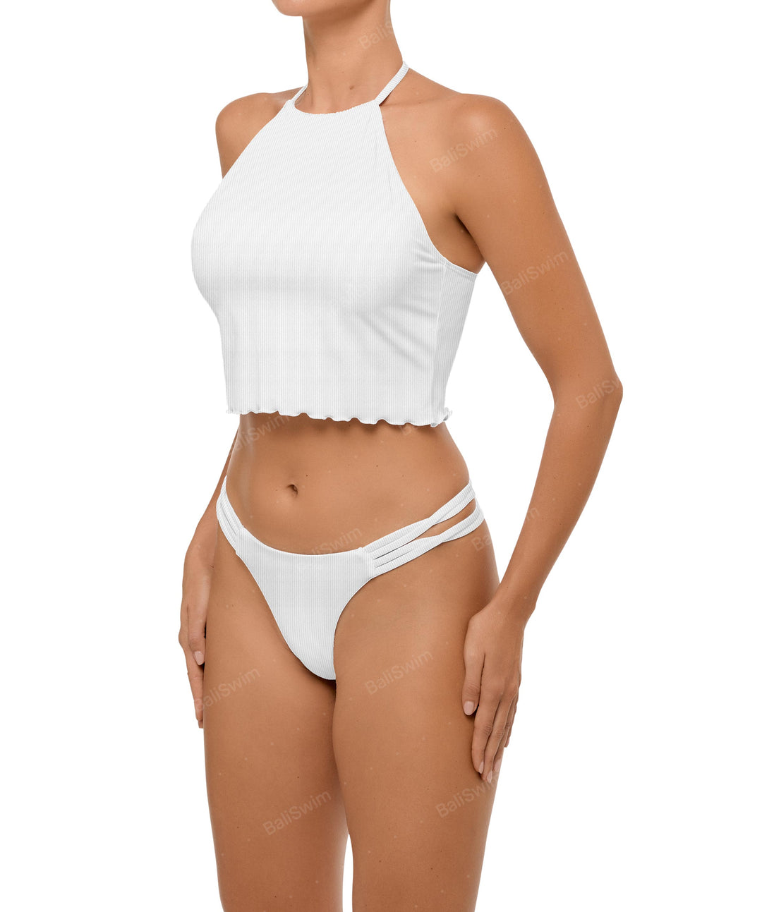 BSWS-B96 Criss cross Strappy Bikini Bottom