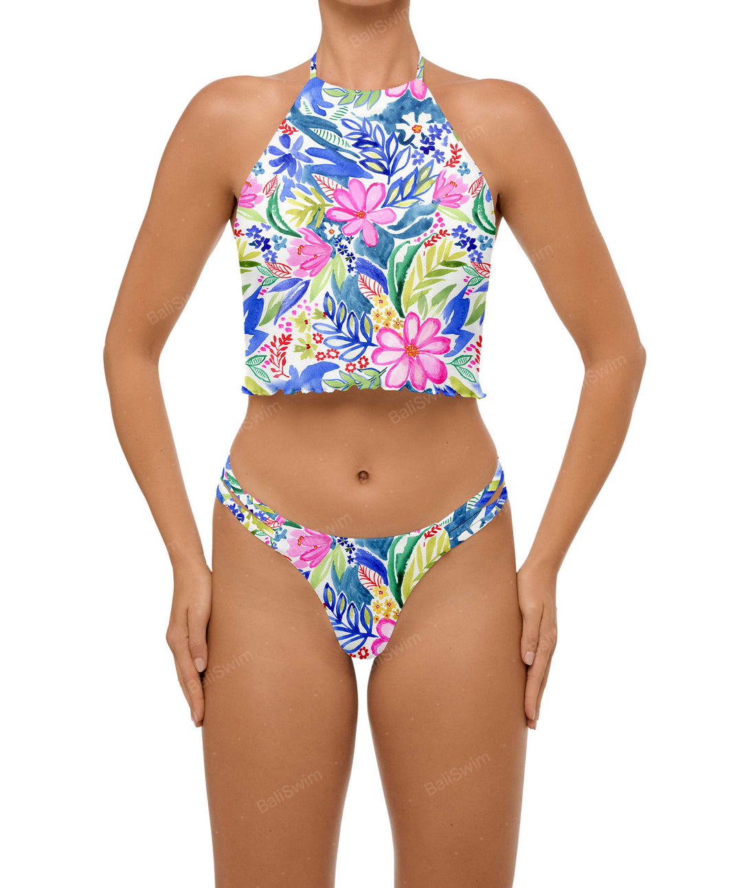 BSWS-T96 Halter Tankini
