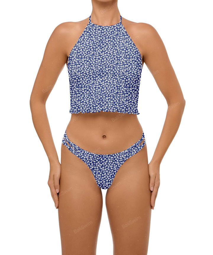 BSWS-B96 Criss cross Strappy Bikini Bottom