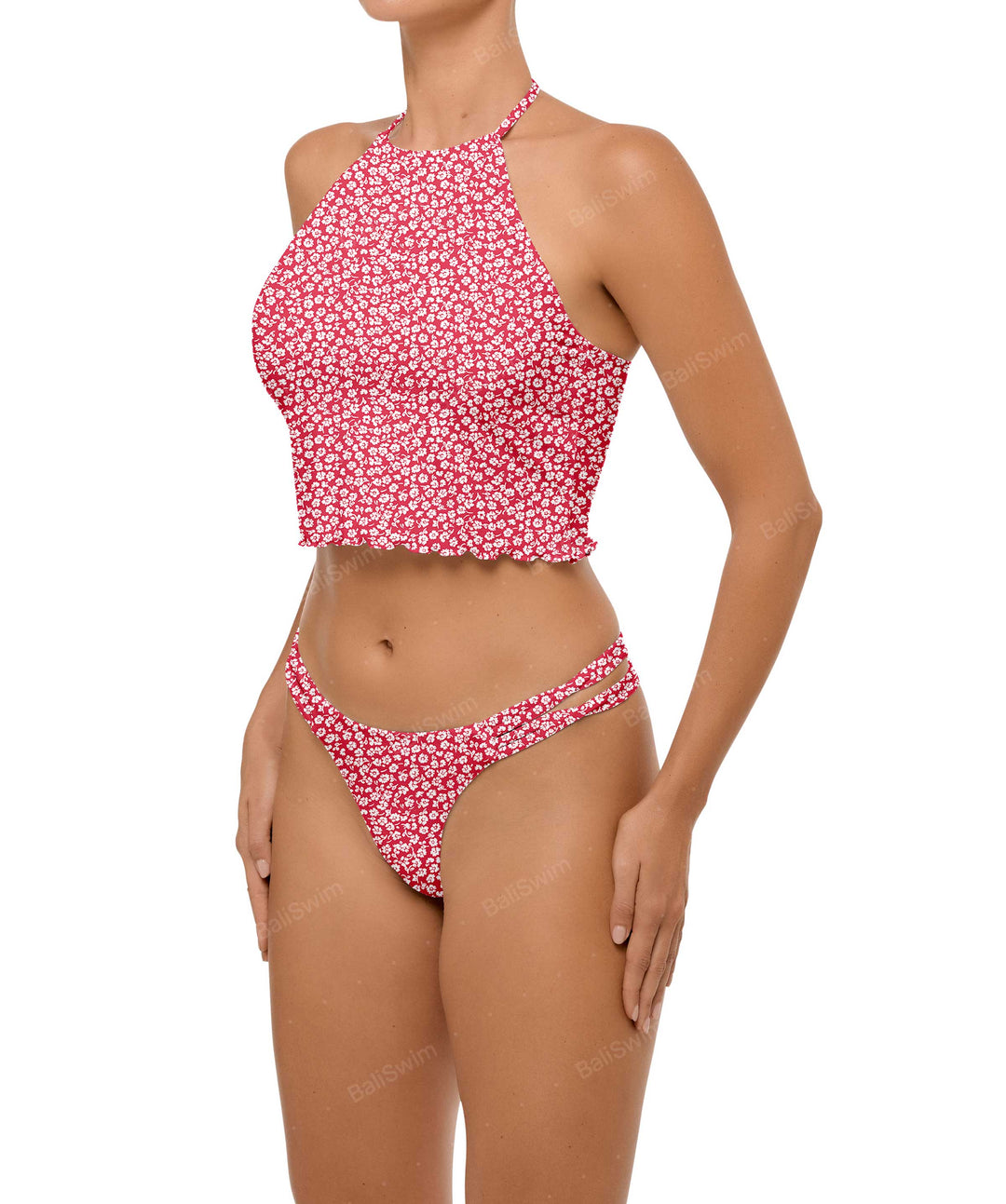 BSWS-B96 Criss cross Strappy Bikini Bottom