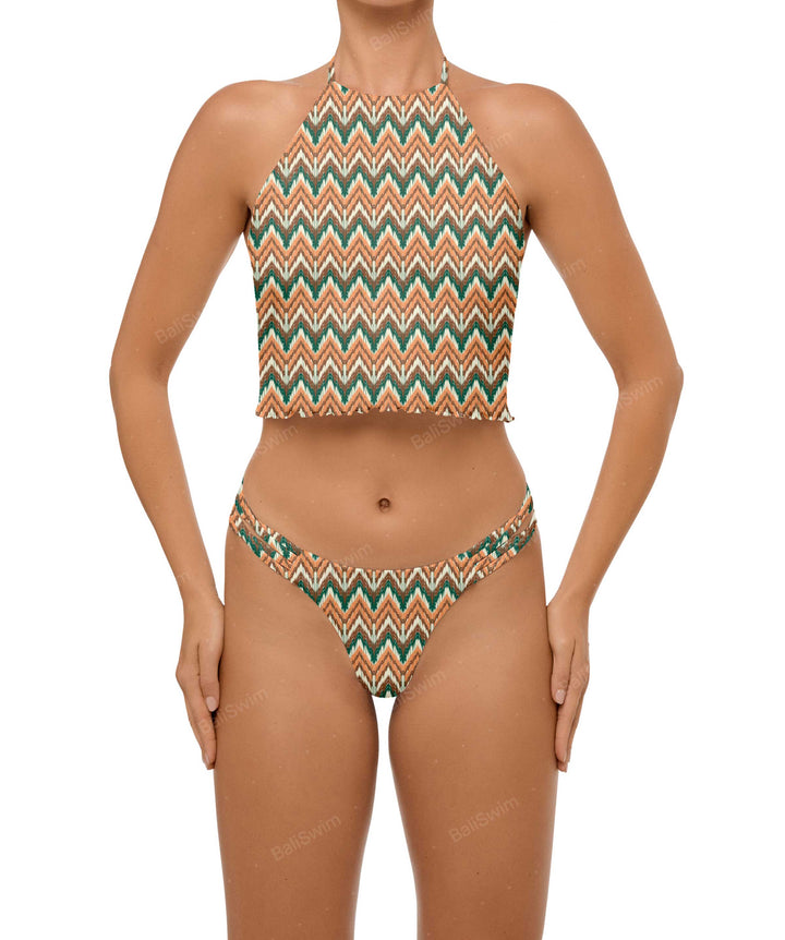BSWS-B96 Criss cross Strappy Bikini Bottom