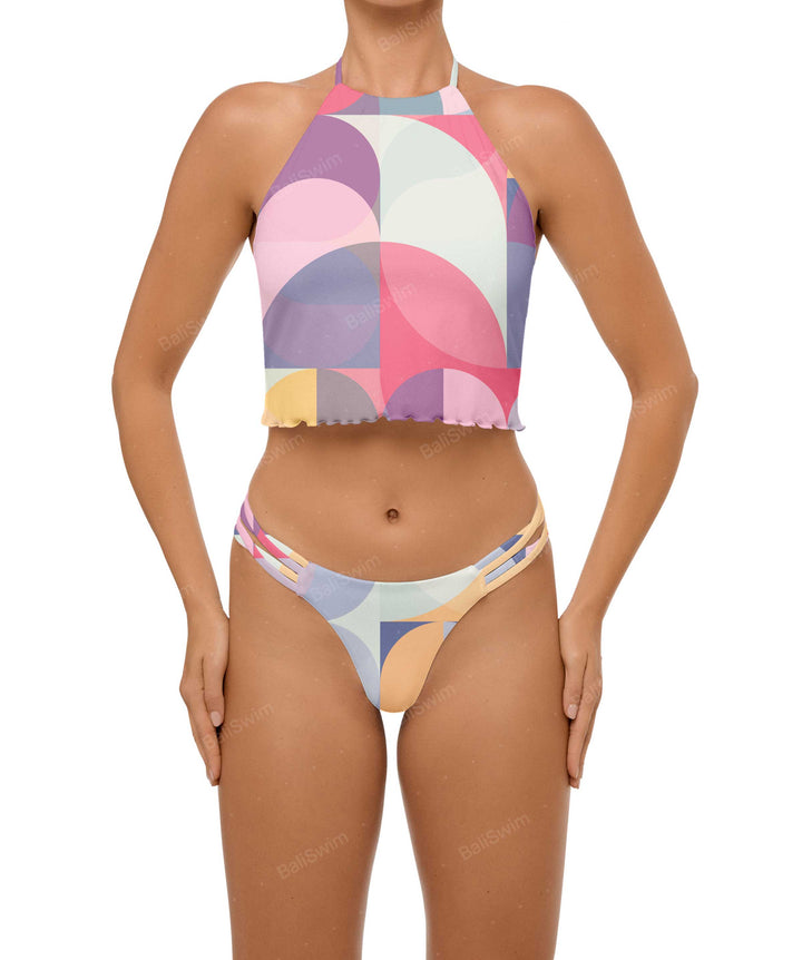 BSWS-B96 Criss cross Strappy Bikini Bottom
