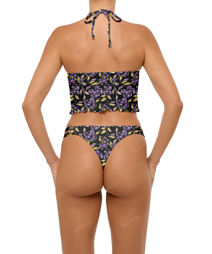 BSWS-B96 Criss cross Strappy Bikini Bottom