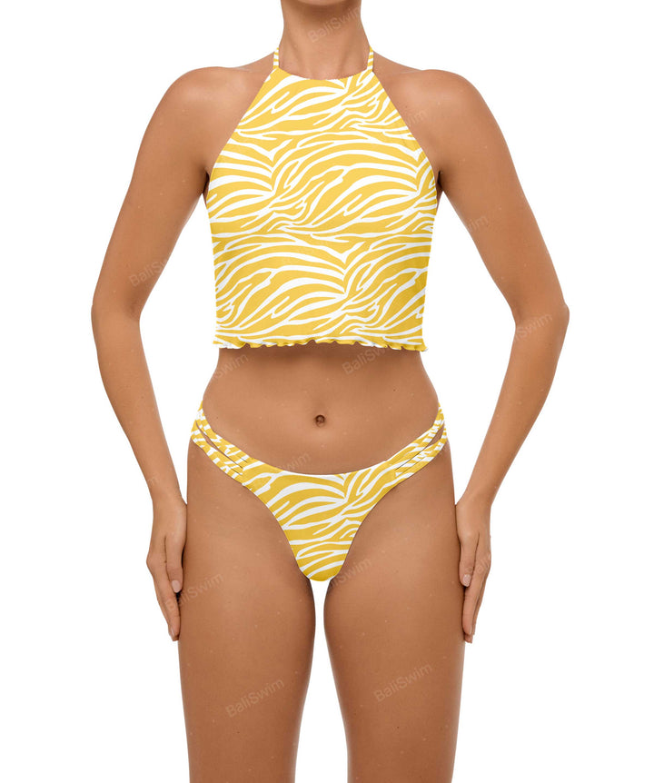 BSWS-B96 Criss cross Strappy Bikini Bottom