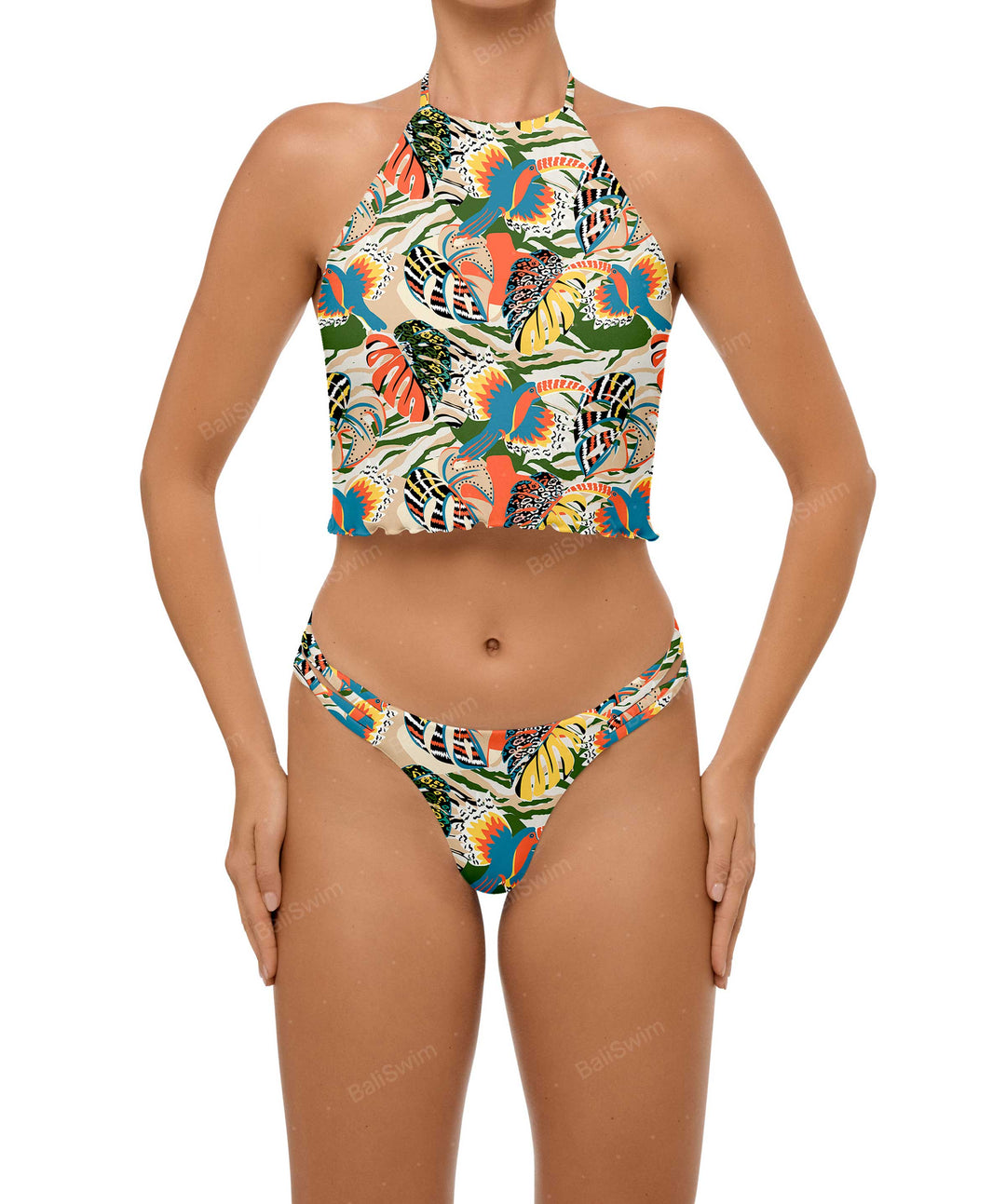 BSWS-T96 Halter Tankini